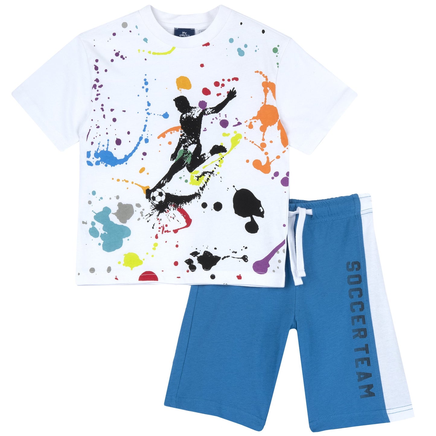 CHICCO soccer set from 18 months to 8 years