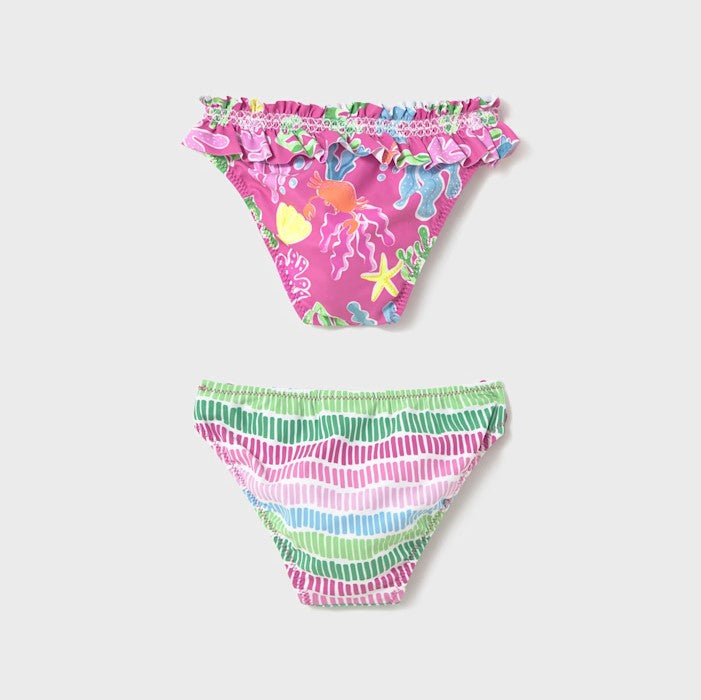 2 Costumi MAYORAL a fantasia fuxia da bambina 12 mesi - 4 anni