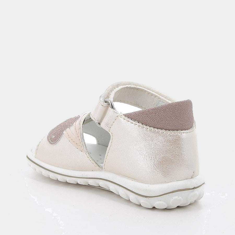 PRIMIGI platinum double velcro sandals from 19 to 26