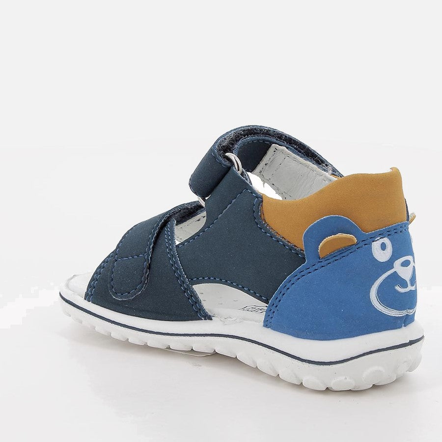 PRIMIGI blue bear sandals first steps from 19 to 26