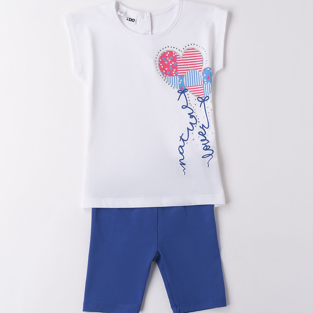 Complete i DO t-shirt and heart leggings 12 months - 8 years