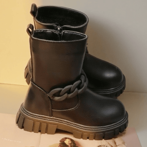 Stivaletti neri bambina dal 25 al 36