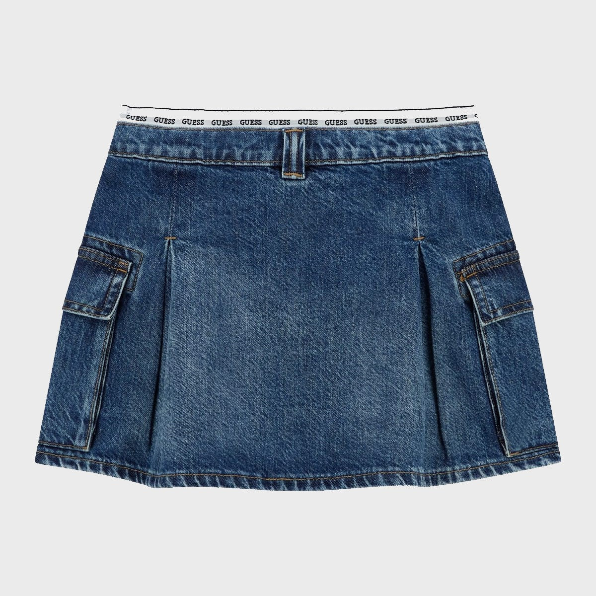 GUESS girls' cargo denim skirt from 8 to 16 years old