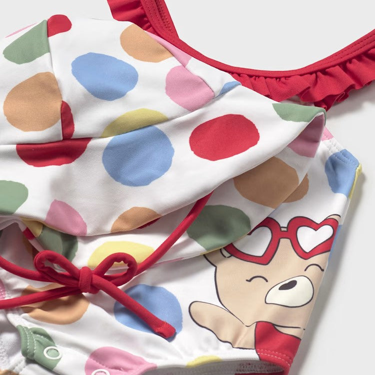 Costume e Cappello MAYORAL da neonata modello intero a fantasia con orsetta