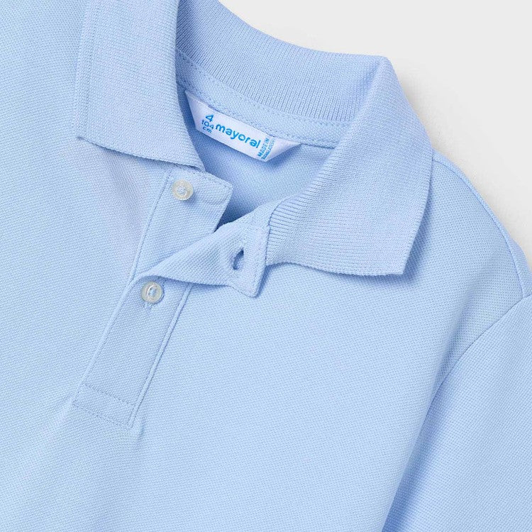 MAYORAL Polo Shirt for Boys in Blue Cotton 2 Years - 10 Years