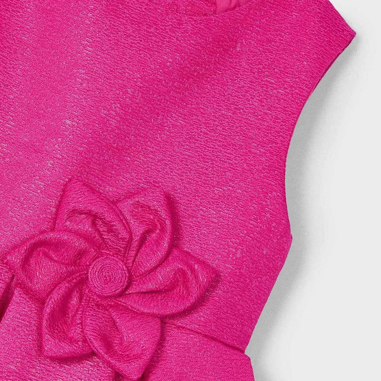 MAYORAL fuchsia dress with back neckline 2 years - 10 years