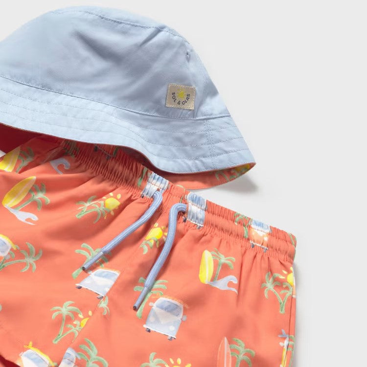 MAYORAL Costume and Hat for Children Orange 6 months - 4 years