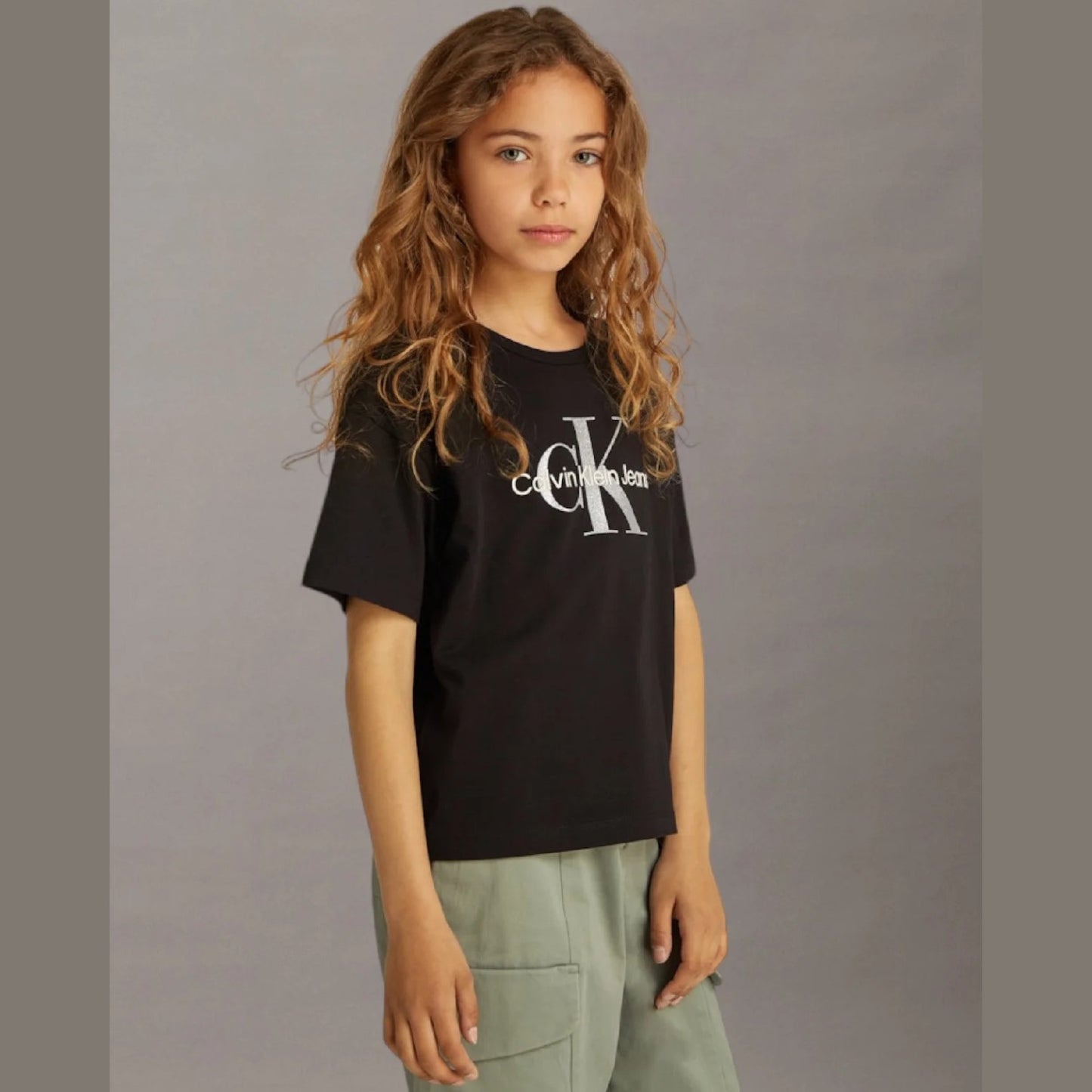 CALVIN KLEIN Girl T-shirt black 4 years - 16 years