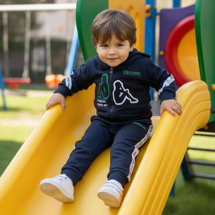 Kappa blue sweatshirt tracksuit 12 months - 30 months