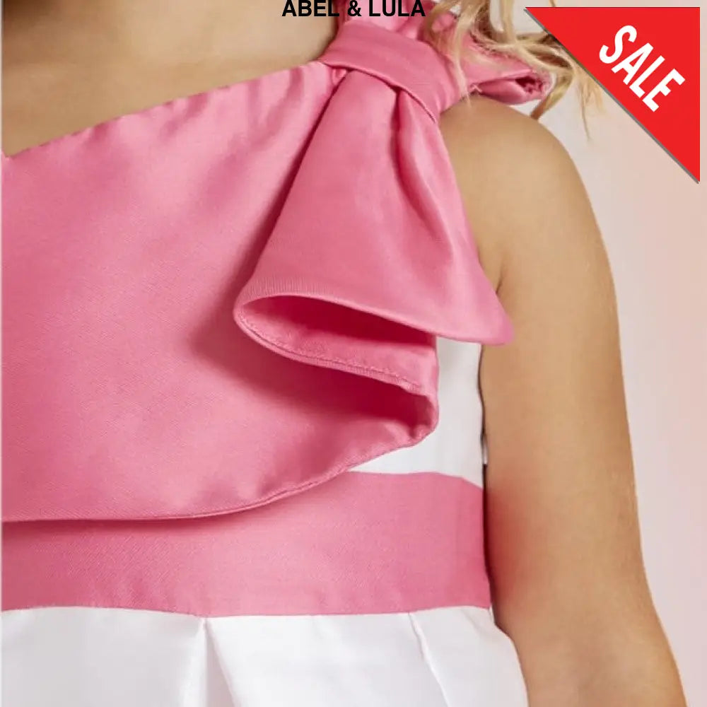 Abito ABEL&LULA BIANCO-FUXIA / 14 ANNI Abiti