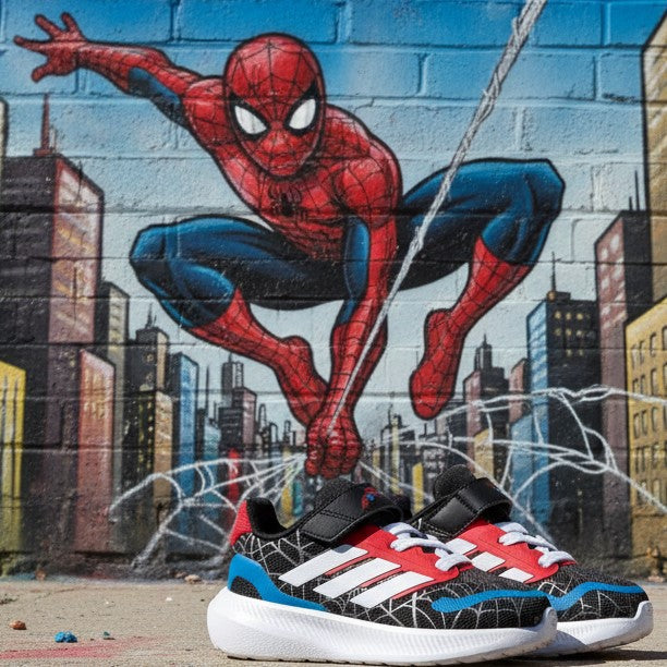 Shoes ADIDAS MARVEL RUNFALCON SPIDERMAN EL I JR5661 23