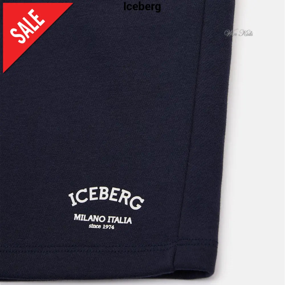 Bermuda ICEBERG Milano blu sportivo 4 anni - 16 anni Bermuda