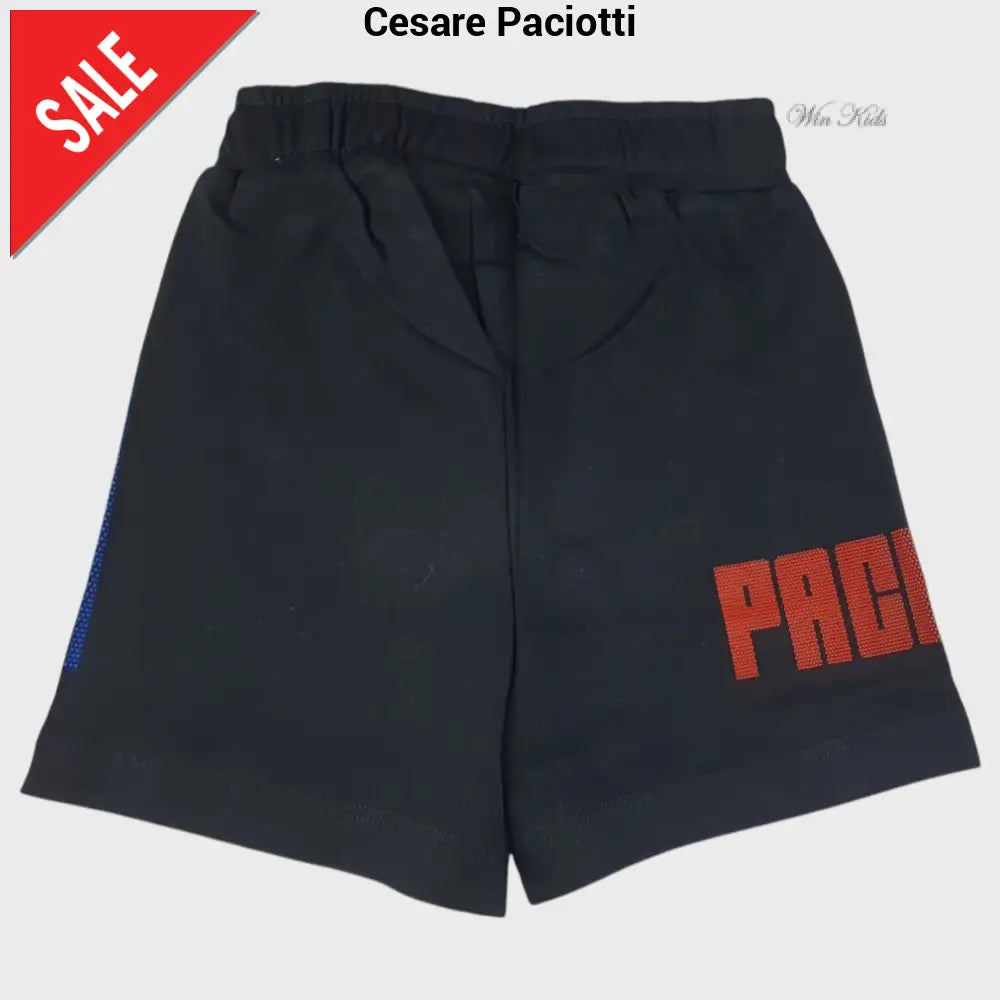 Completo CESARE PACIOTTI baby kids e junior bianco e nero spadino 6 mesi - 16 anni Completi