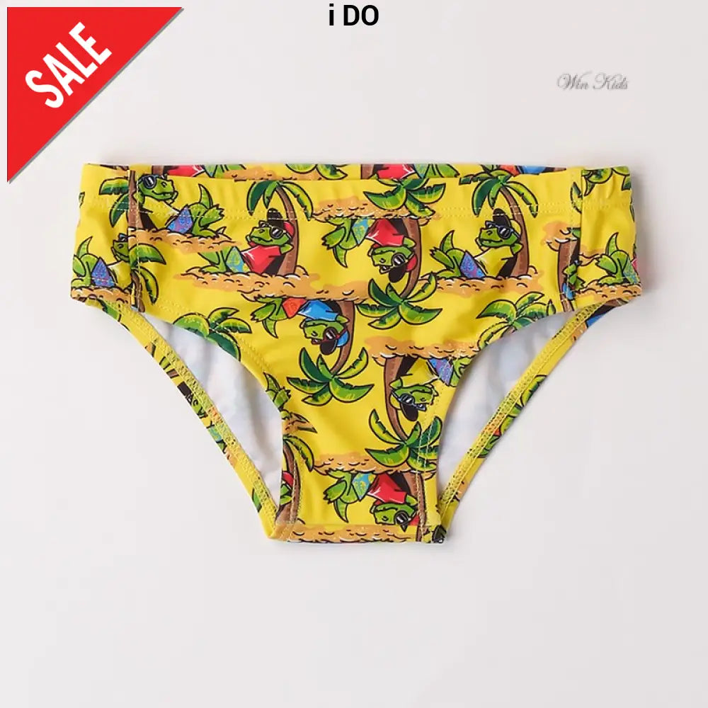 Costume I DO modello slip giallo a fantasia dalla 12 mesi alla 8 anni Costumi