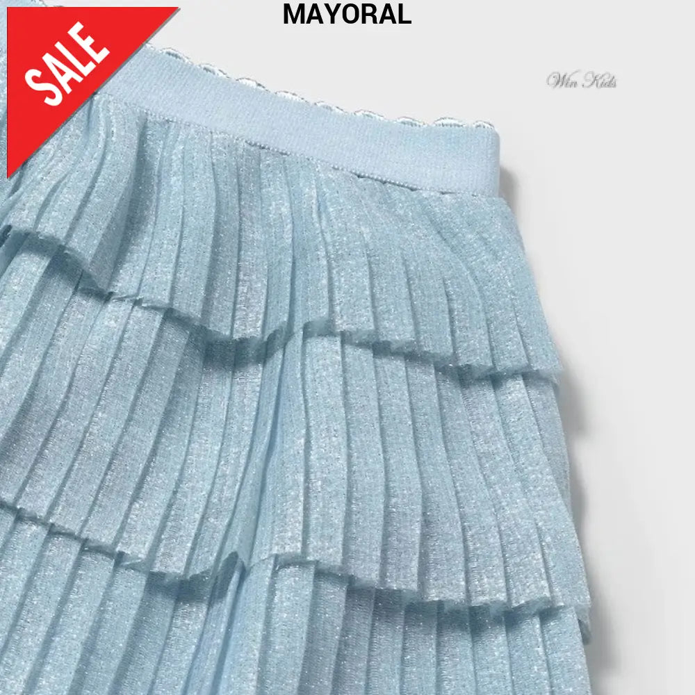 Gonna MAYORAL bambina azzurra 6 mesi - 4 anni Gonne