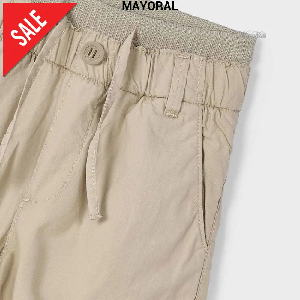 Pantalone MAYORAL cargo beige 2 anni - 10 anni Pantaloni