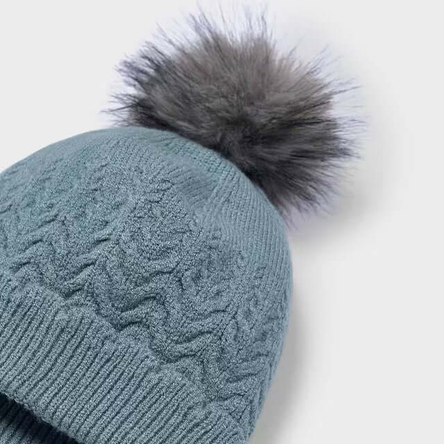 Cappello MAYORAL salvia pompon grigio 4 anni - 16 anni