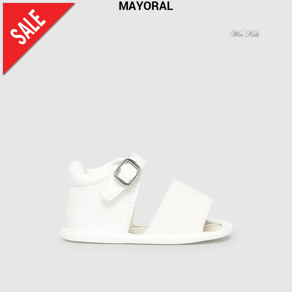 Sandálias de bebê recém -nascido branco 16 19 – Win Kids
