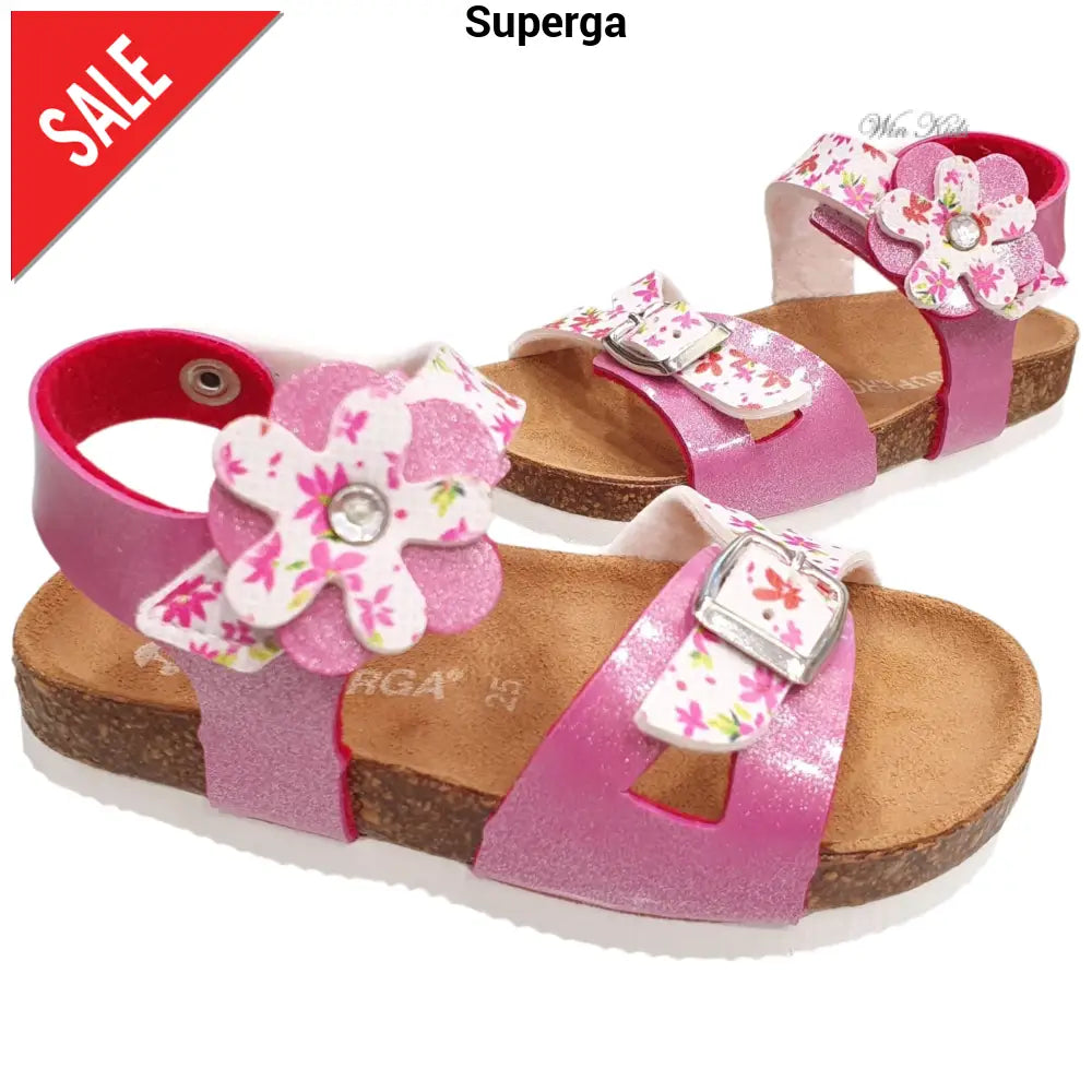 Superga Kids Superga Con Merletto Sandali Clearance Sandali 22
