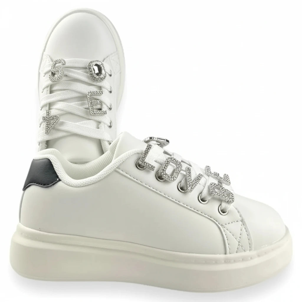 Cesare Paciotti junior shoes CESARE PACIOTTI black and white shoes from 28 to 40 – Win Kids main image 4