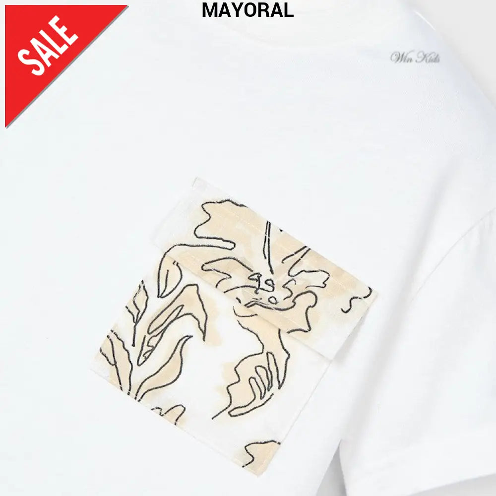 T-shirt MAYORAL con taschino 2 anni - 10 anni T-shirt