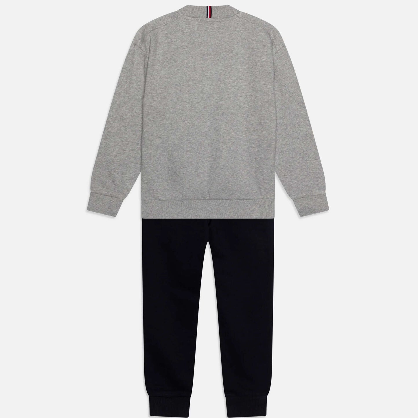 Tuta TOMMY HILFIGER con logo in felpa con interno garzato 12 mesi - 16 anni