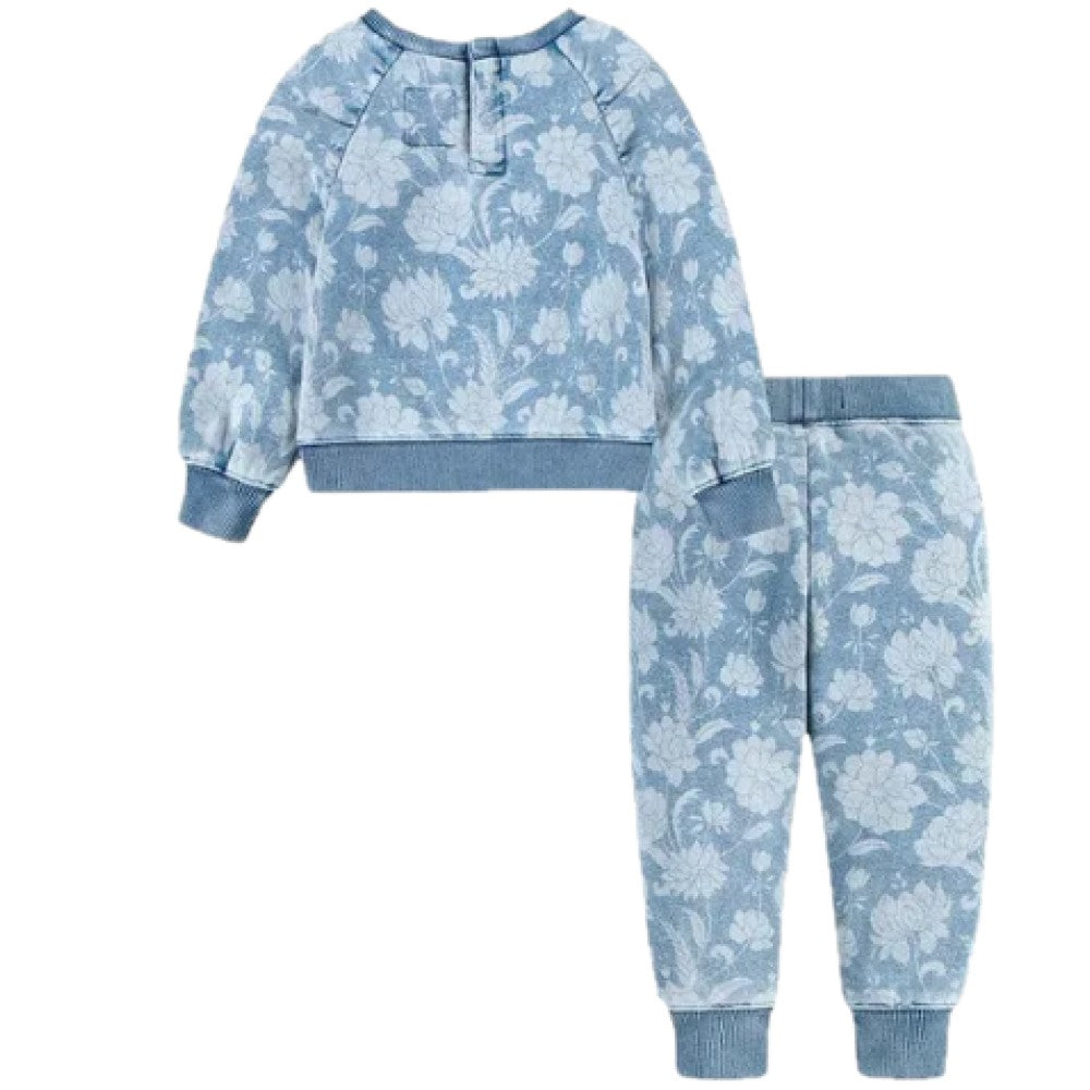 Terno de Levi para menina de 3mesi a 3 anos