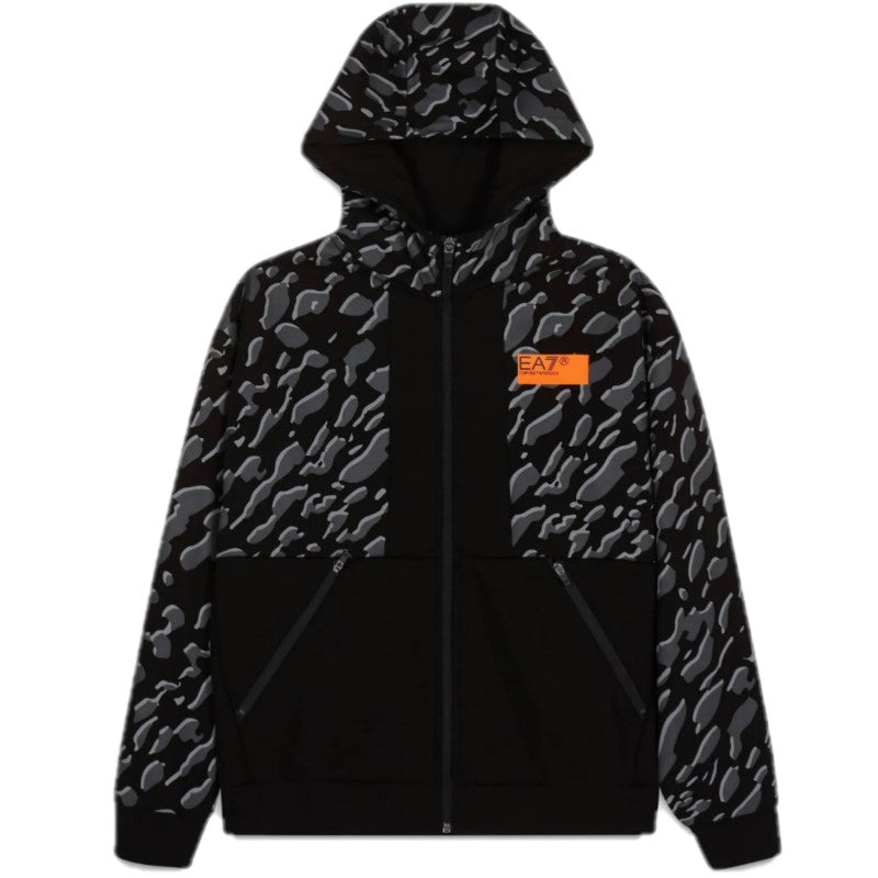 Armani orders camo hoodie