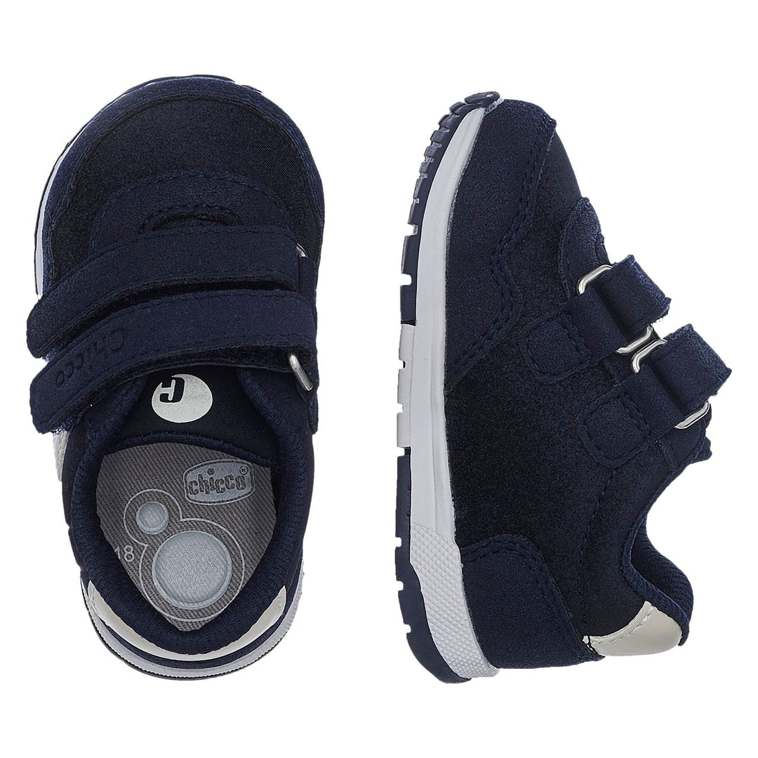 Sapatos Chicco Primeiros passos azul e branco 18 - 23