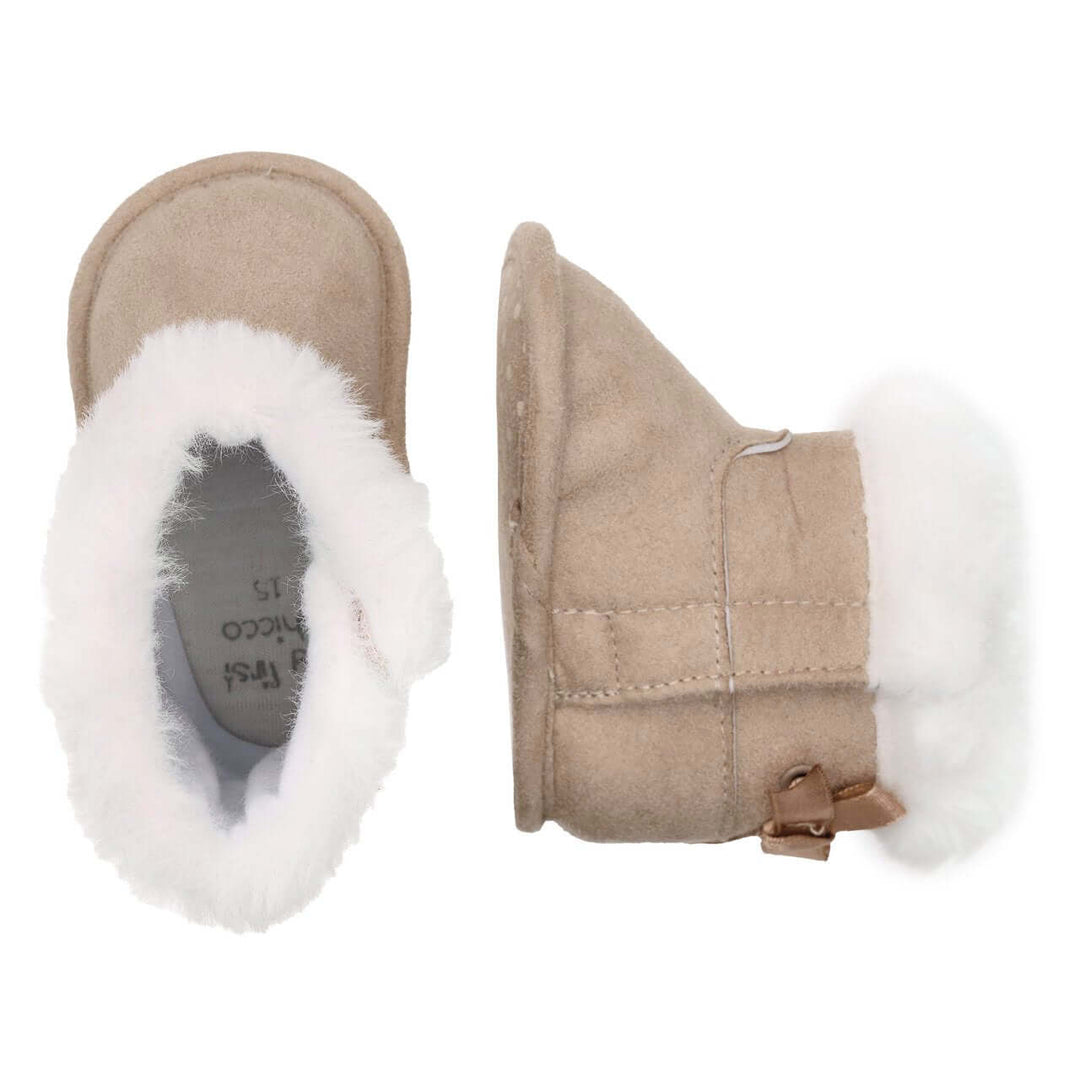 Stivaletto CHICCO da culla beige 16 - 19