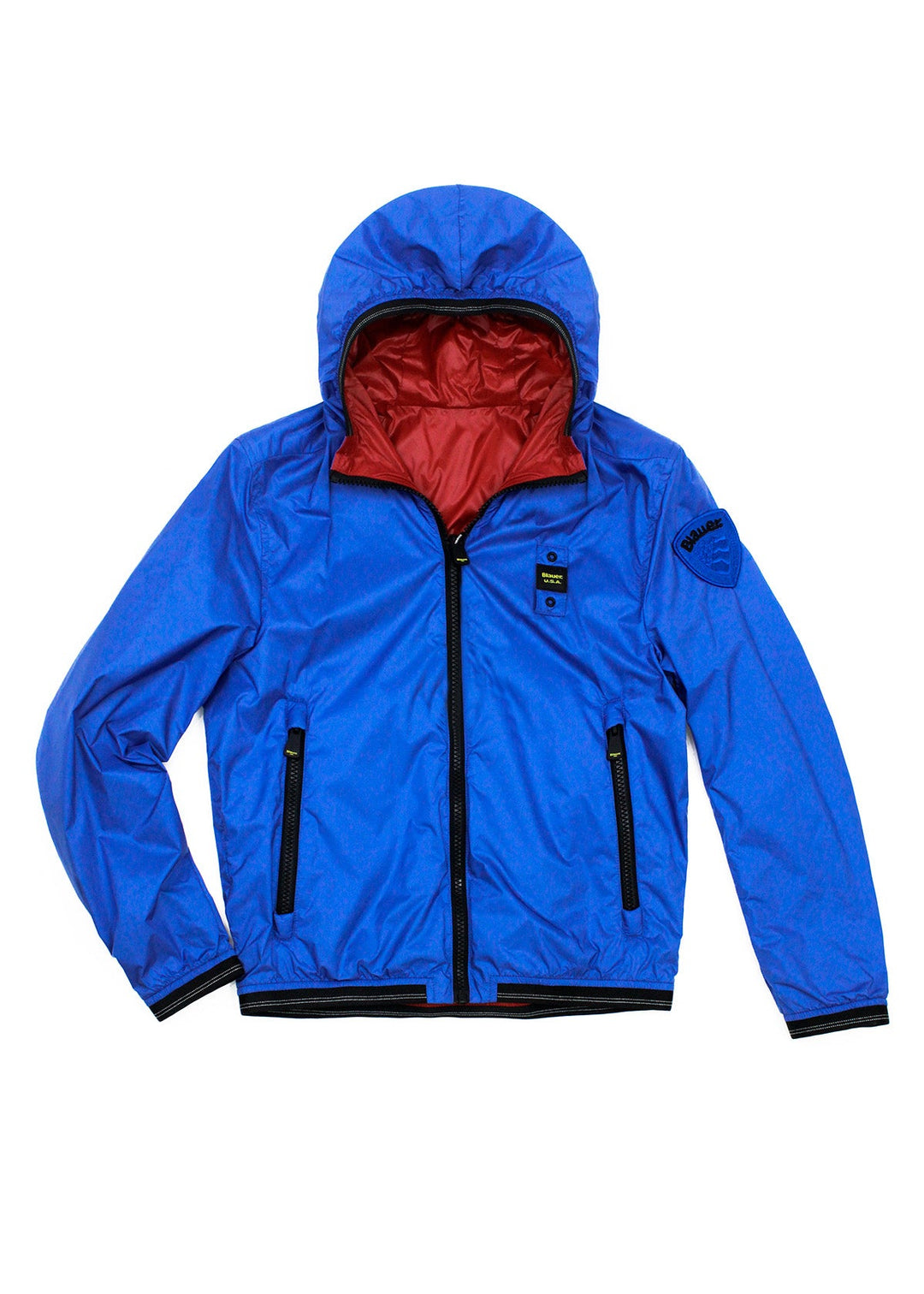 Blauer Kids Giacca a Vento Blu per Bambini