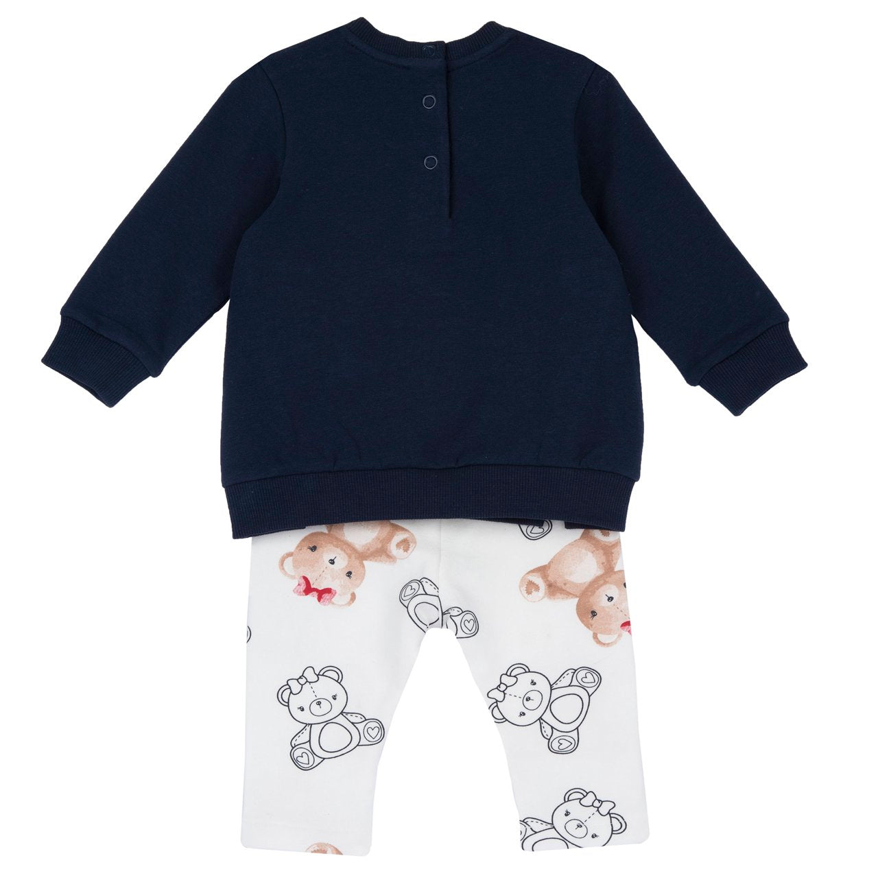 Completo CHICCO orsetta felpa e leggings 3 mesi - 4 anni