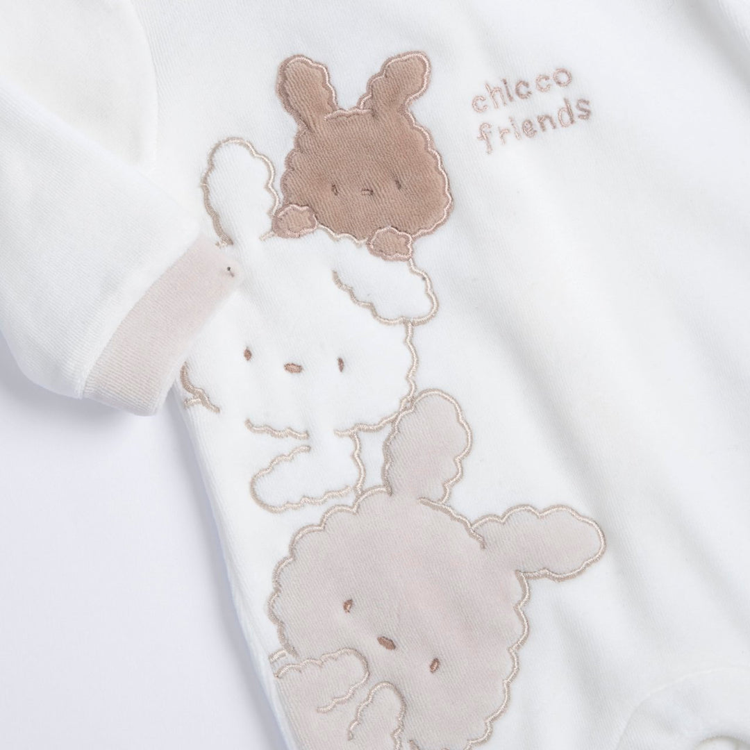 Chicco Ciniglia Jacket Cream Conejito