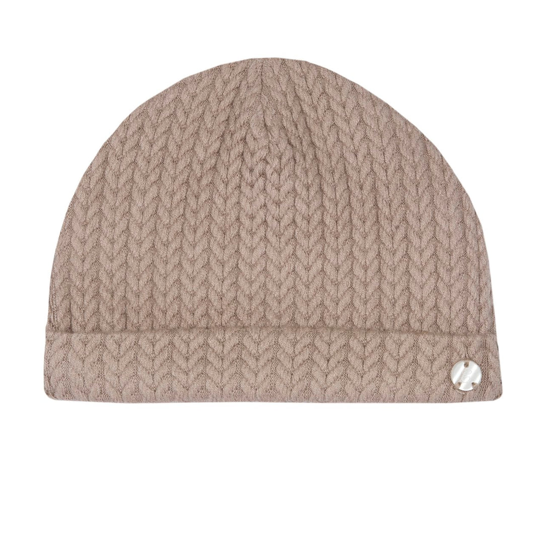 Chicco Hat Beige Braids Effect