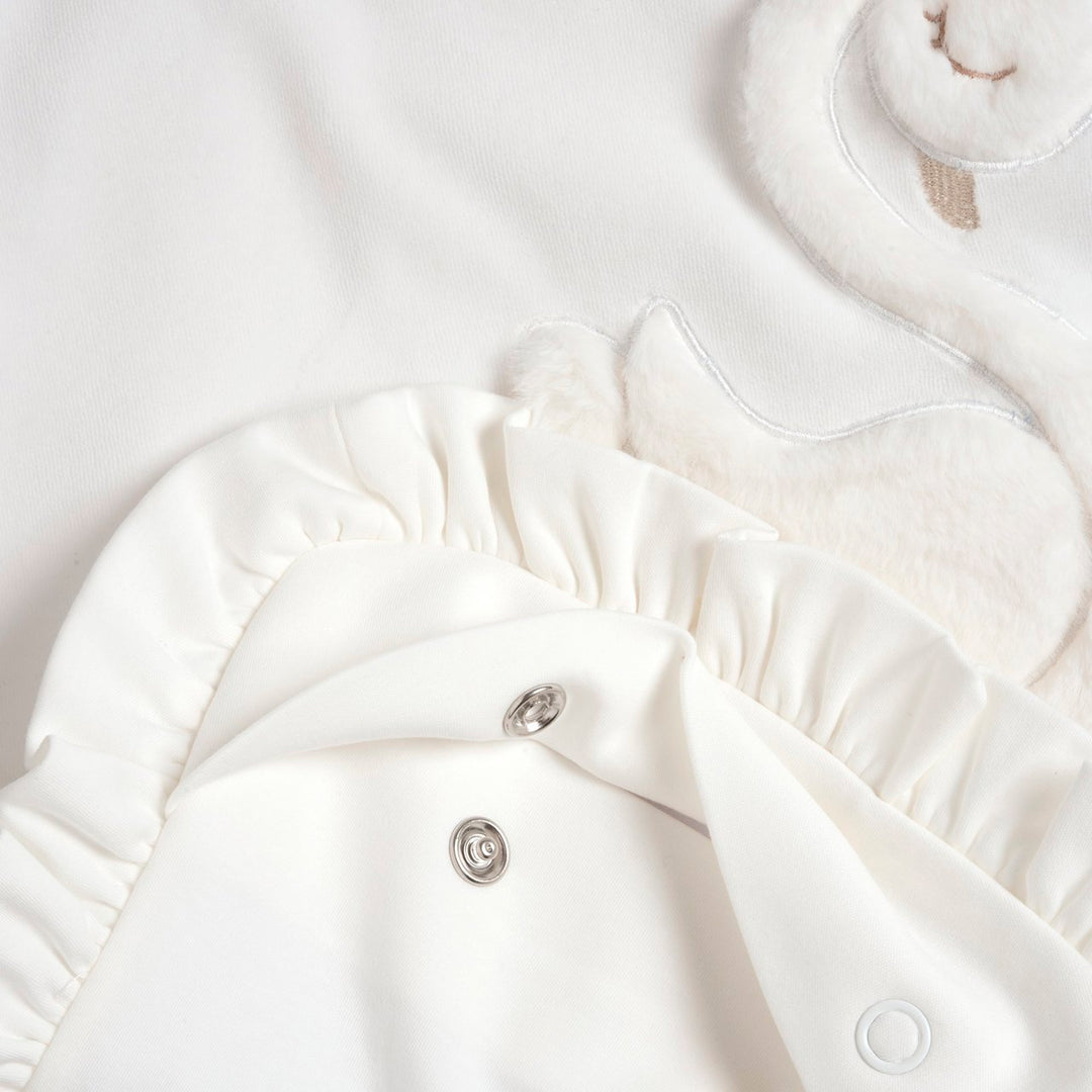 Chicco Ciniglia Flashes que podem ser limpos do tema dos cisnes