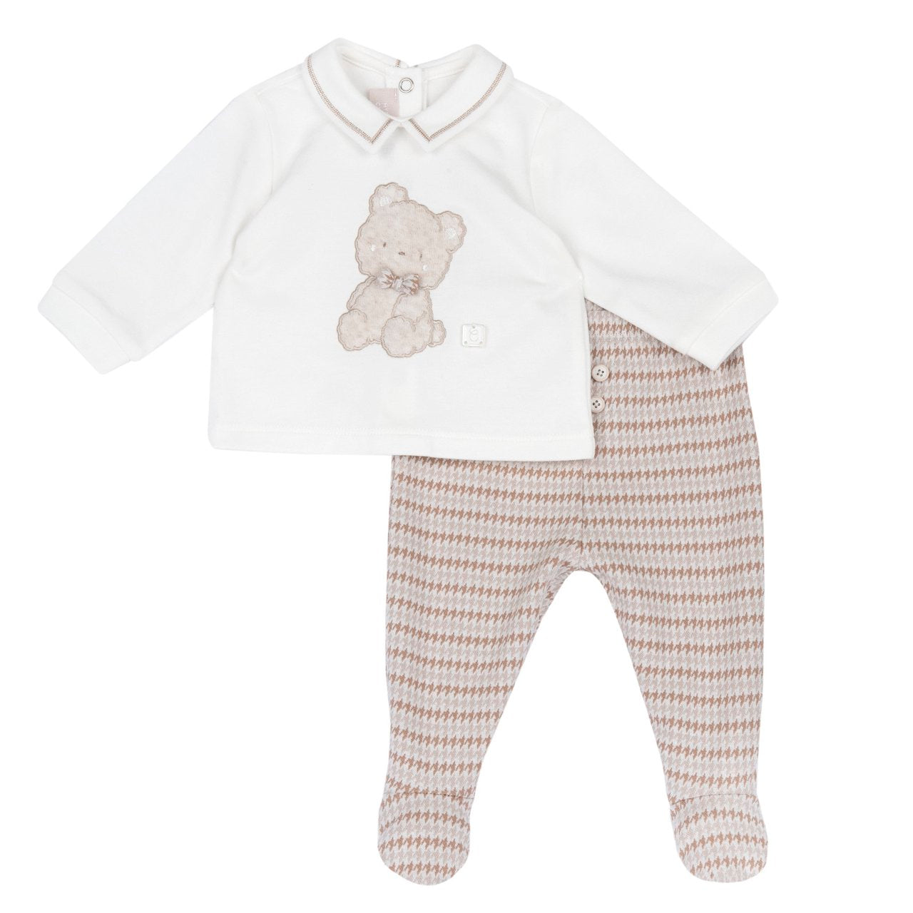 Completo neonato CHICCO orsetto con papillon