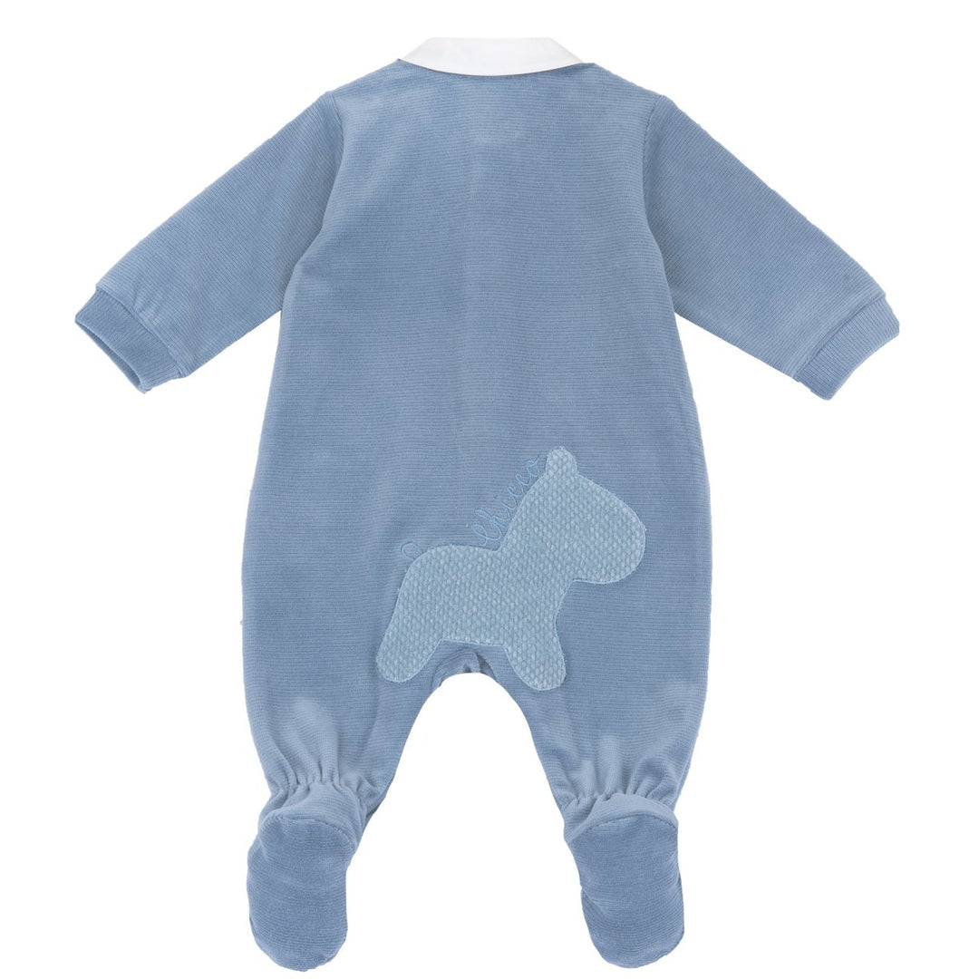 Chicco rompes in blue cinille theme pony theme