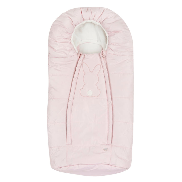 Padded winter chicco pink bunny