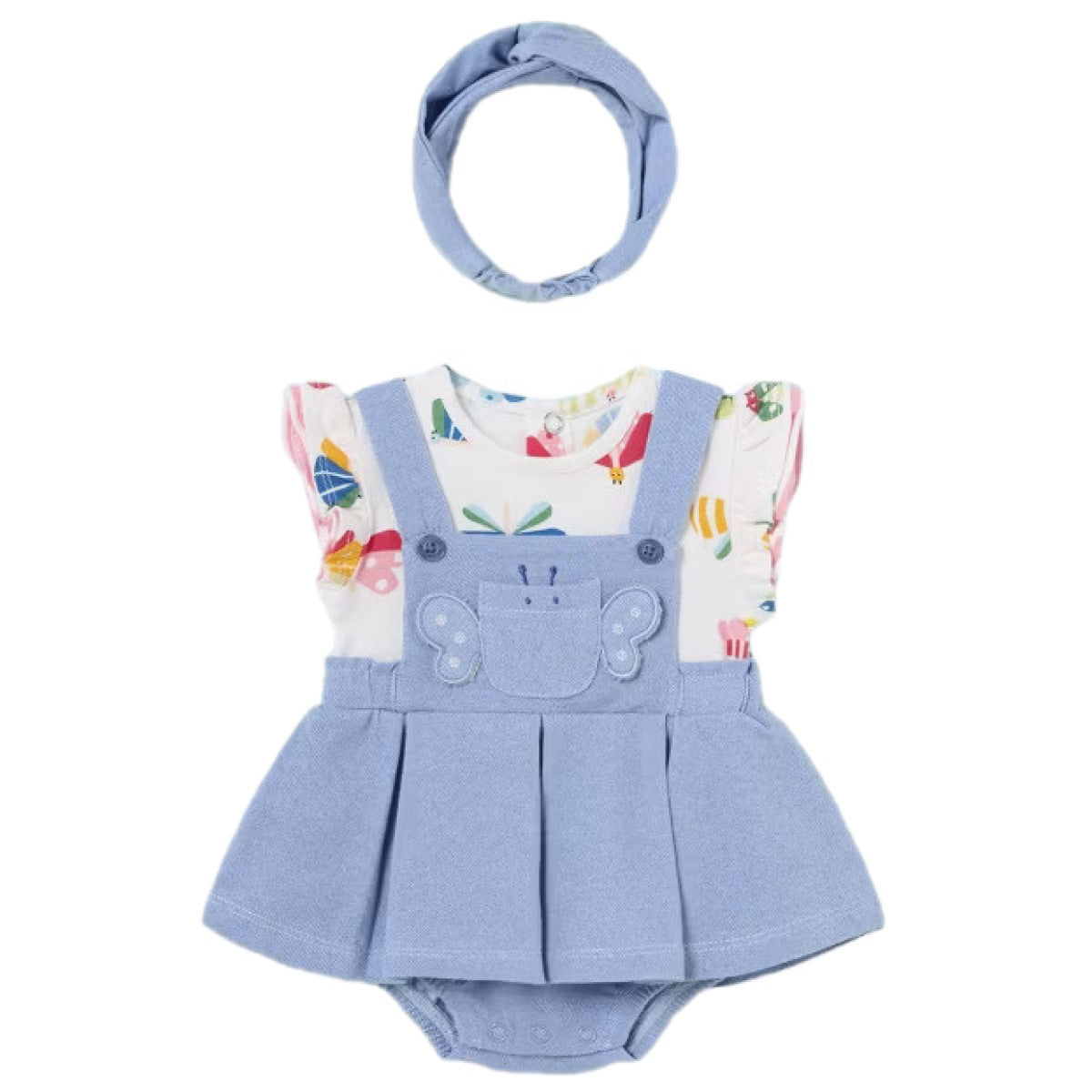 MAYORAL DRESS AND HEADBAND