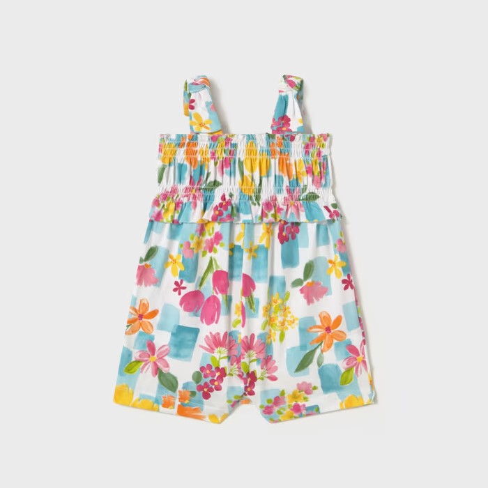 Traje de prefeito de flores de fantasia de 6 meses a 4 anos