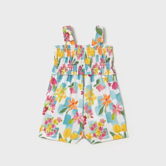 Traje de prefeito de flores de fantasia de 6 meses a 4 anos