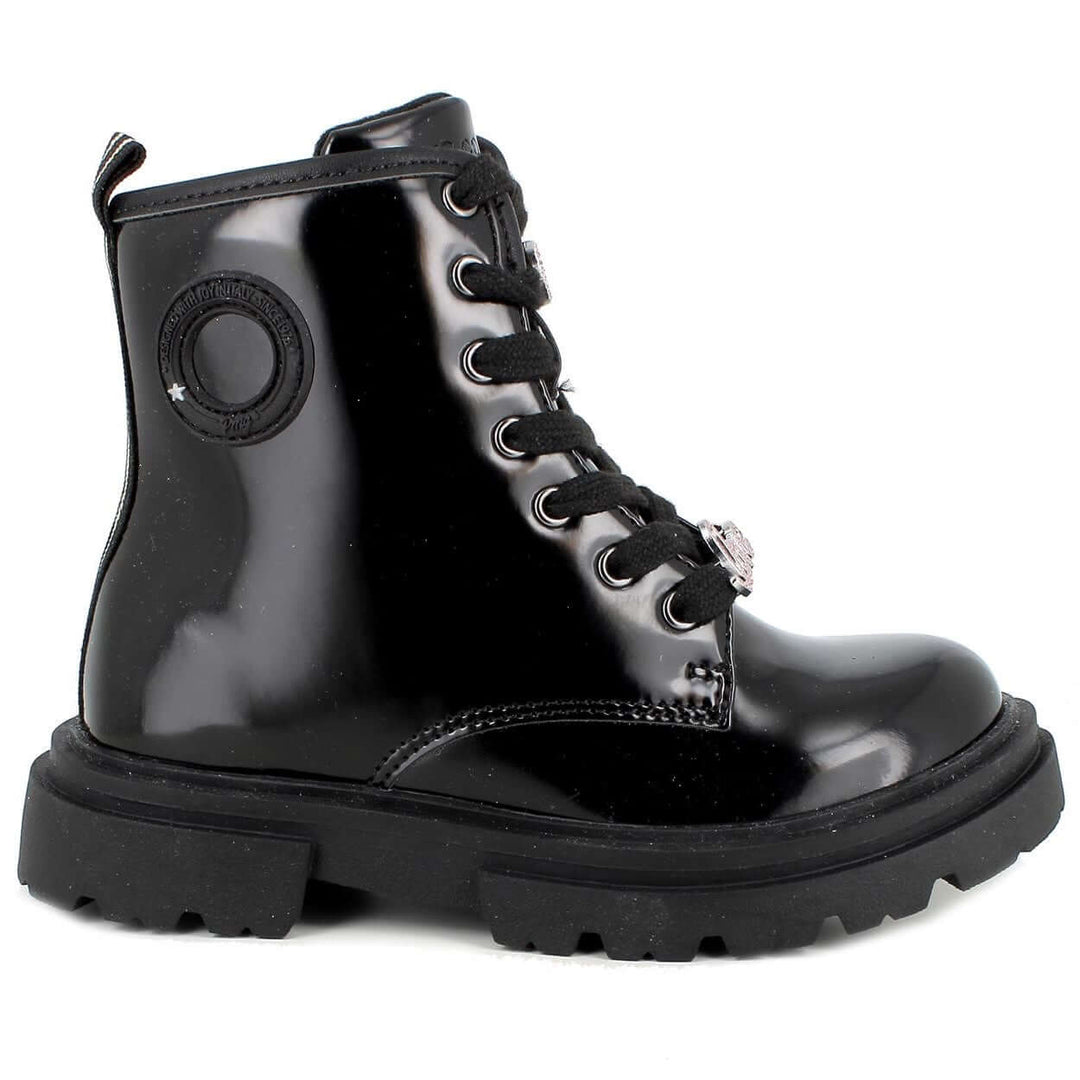 Scarpe Anfibio PRIMIGI con charms in strass dal 26 al 37