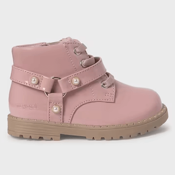 Pink MAYORAL Patent Shoes for Girls - Elegant and Comfortable from 19 to 25