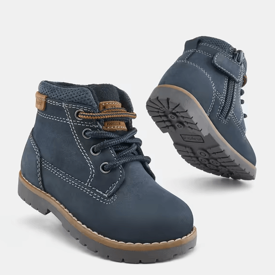 MAYORAL Blue Children's Shoes with Zip - Sports and Non-slip from 19 to 25