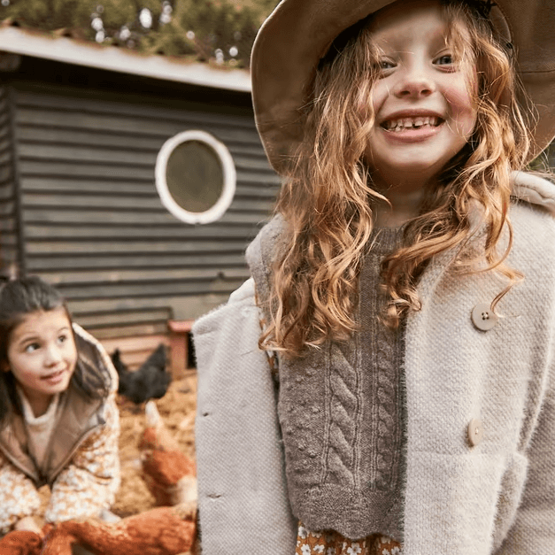 Cappotto Pelo MAYORAL Bambina con Colletto Ecopelliccia - 3-10 Anni