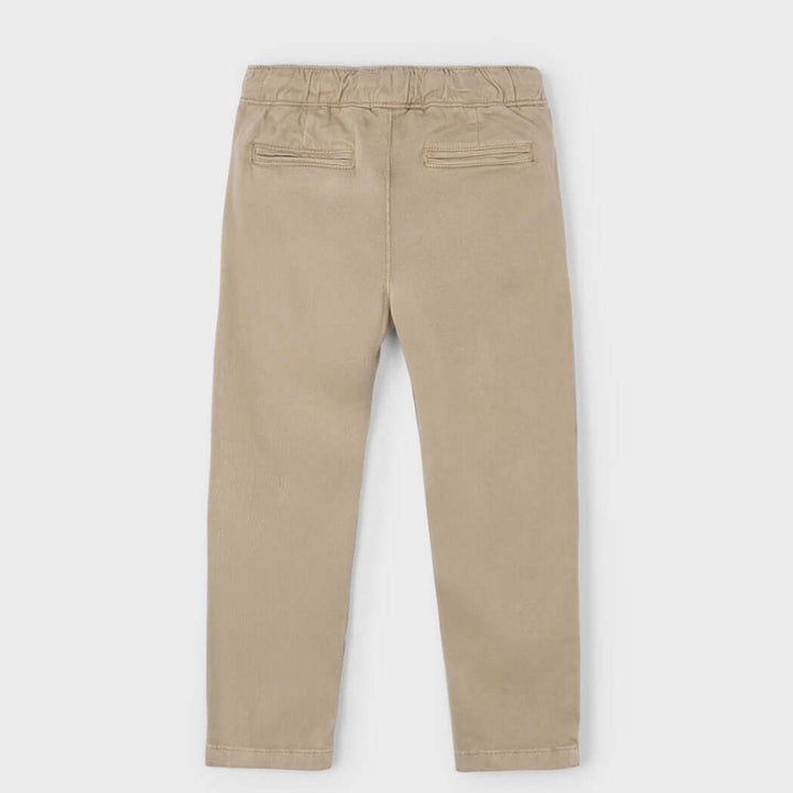 Calça jogger bege MAYORAL para crianças de 2 a 10 anos