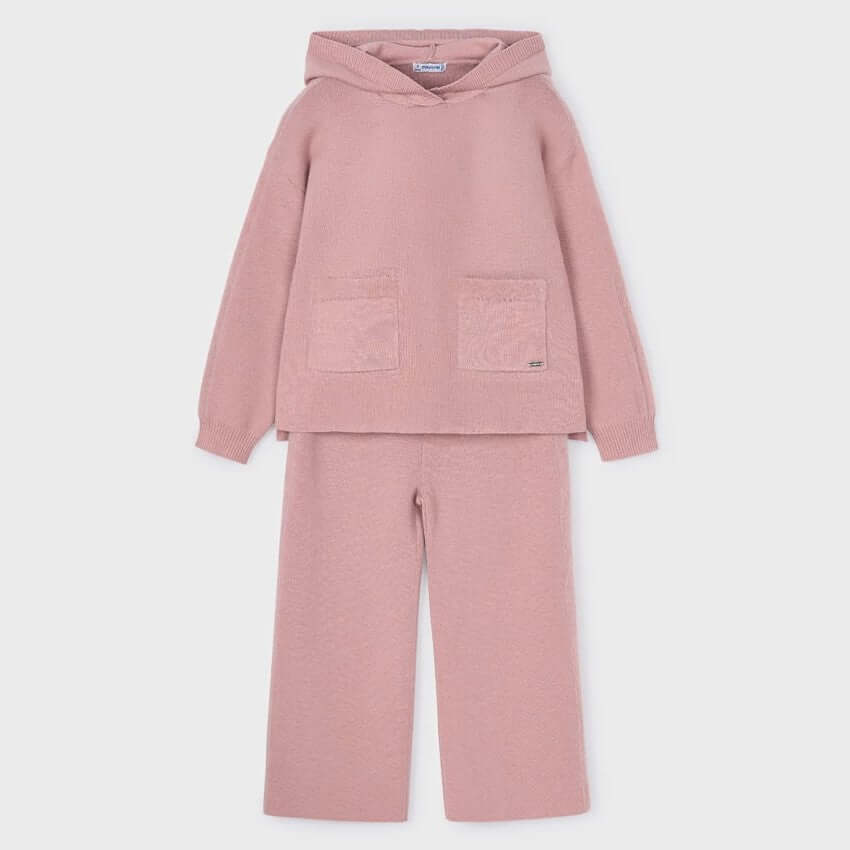 Completo Tuta MAYORAL in tricot cipria 2 anni - 10 anni