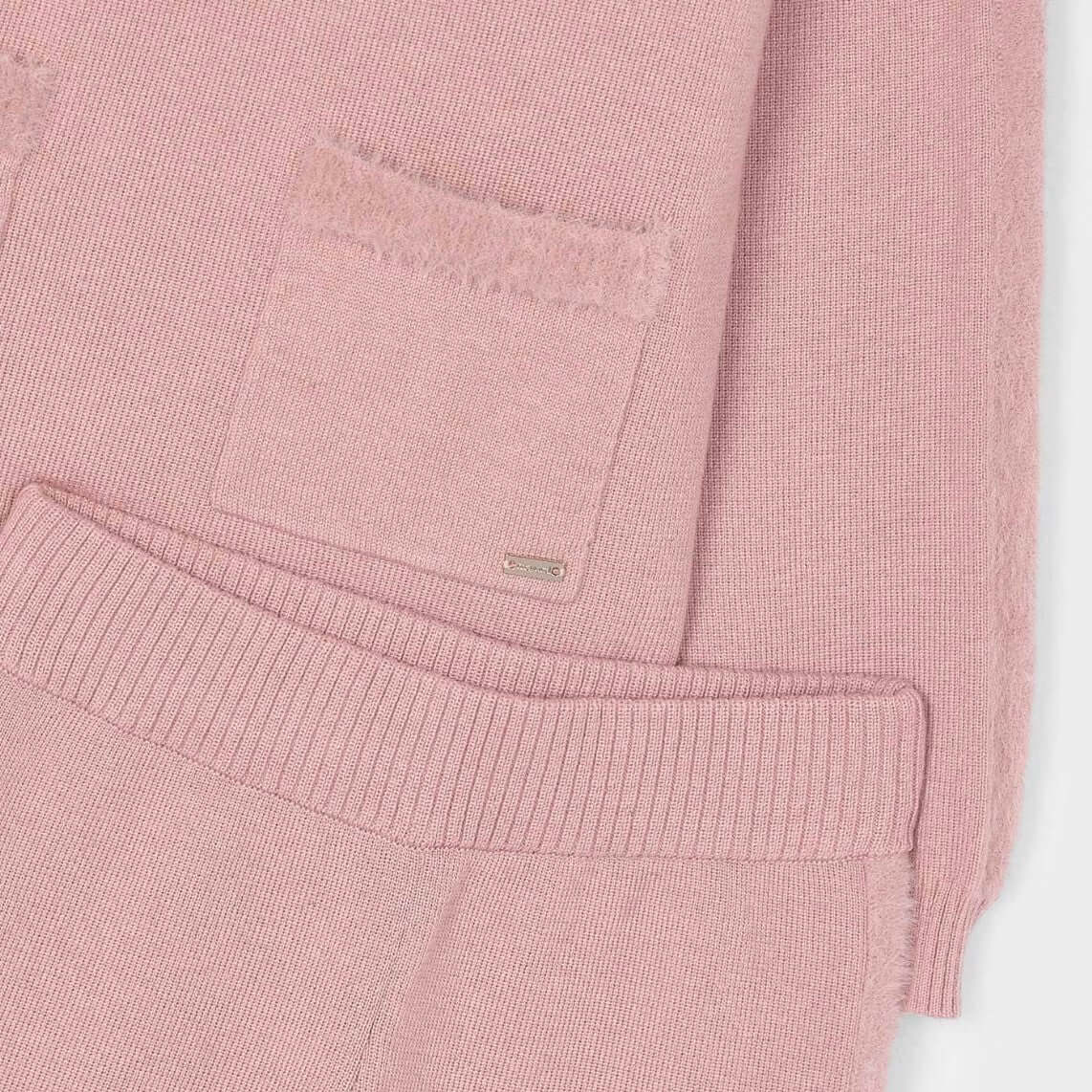 Completo Tuta MAYORAL in tricot cipria 2 anni - 10 anni