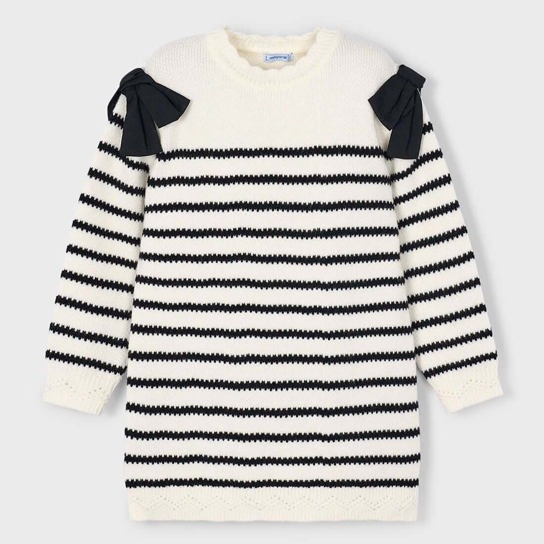 Abito MAYORAL righe con fiocchi 2 anni - 10 anni