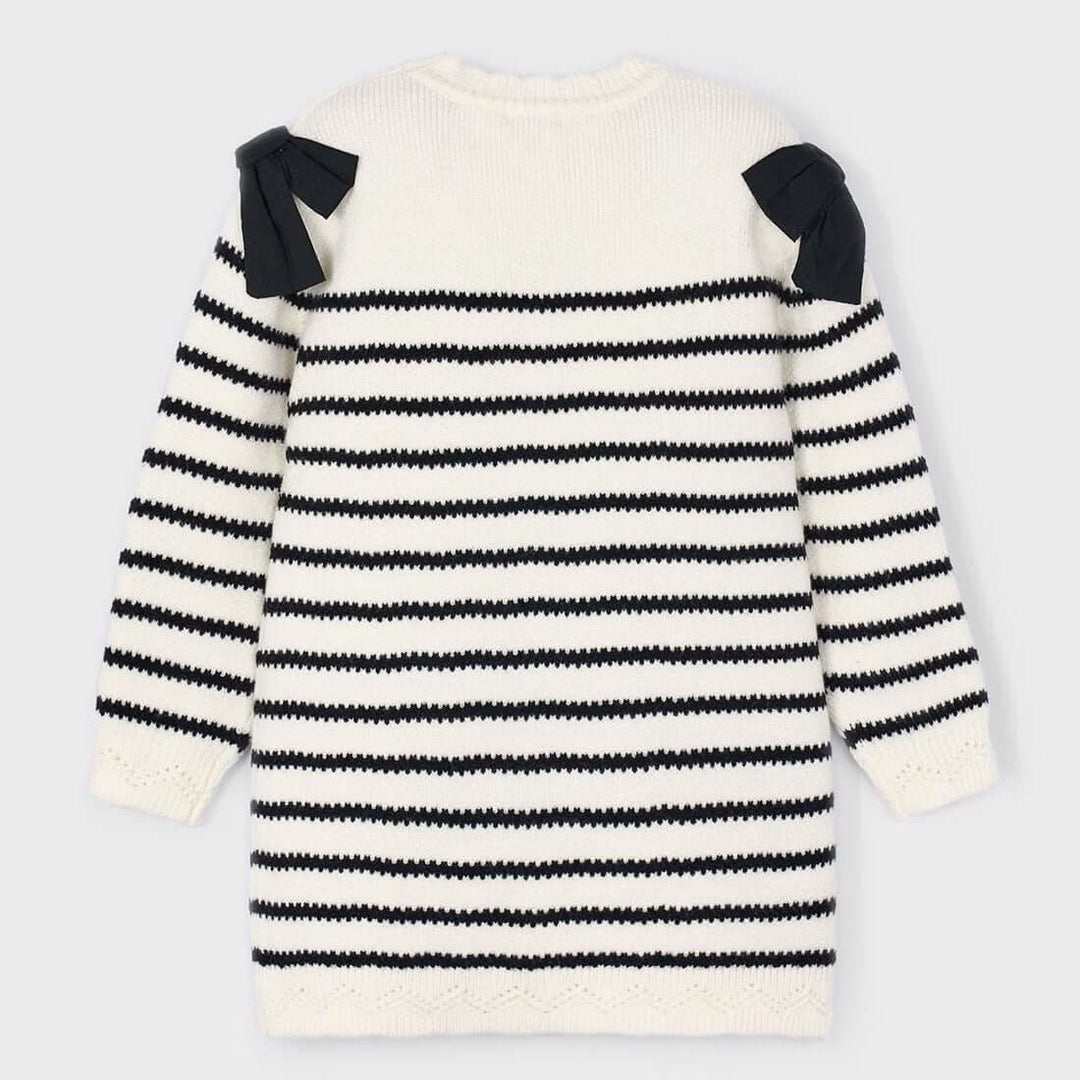 Abito MAYORAL righe con fiocchi 2 anni - 10 anni